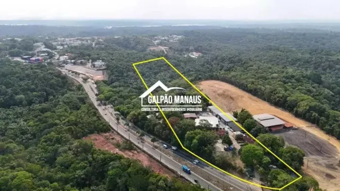 Galpão Manaus - Terreno - 52.515,69 m² - Av. do Turismo - TRV333