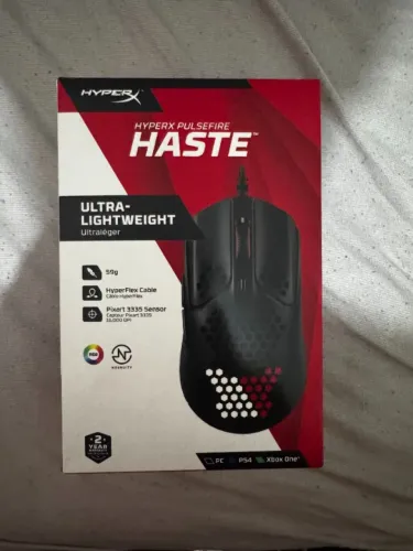 Kit Gamer HyperX, Teclado Mecânico Mars RGB + Mouse Pulsefire Haste
