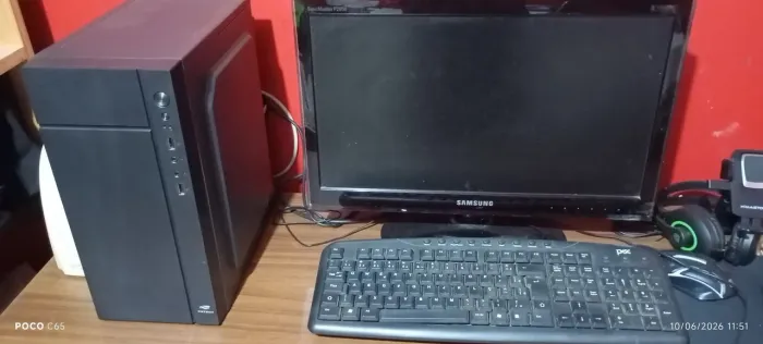 Computador completo com processador Intel