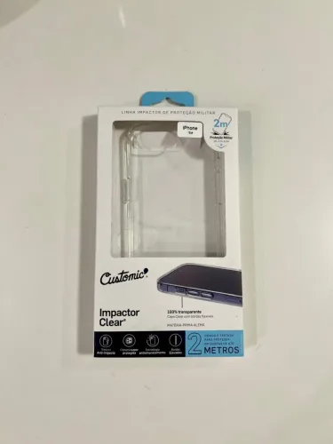 CAPA CUSTOMIC CLEAR - IPHONE 16E 