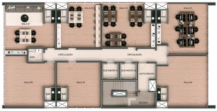 Renderização 3D | Maquete Eletrônica | Imagem Humanizada para Arquitetura