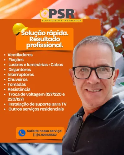 Eletricista e instalador 