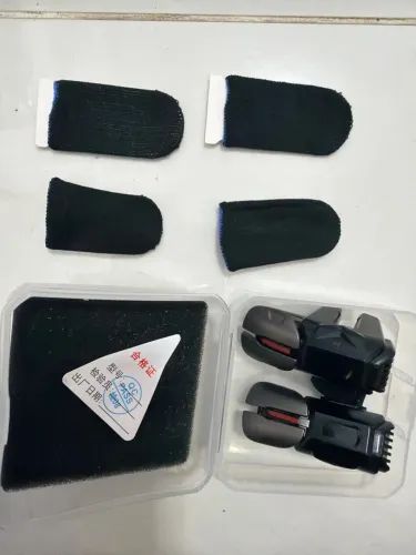 Gatilho L1/l2 + R1/r2 Pubg Celular Mira Jogo 4 Botões + 04 Luvas