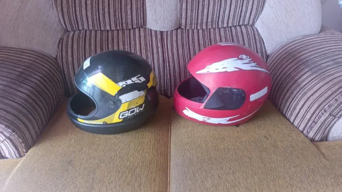 Capacete para Moto com defeito 