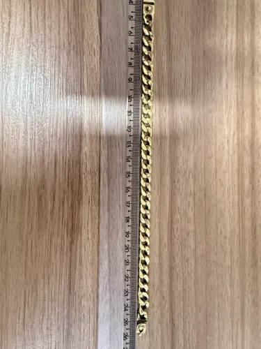 Pulseira de ouro 18k 13g
