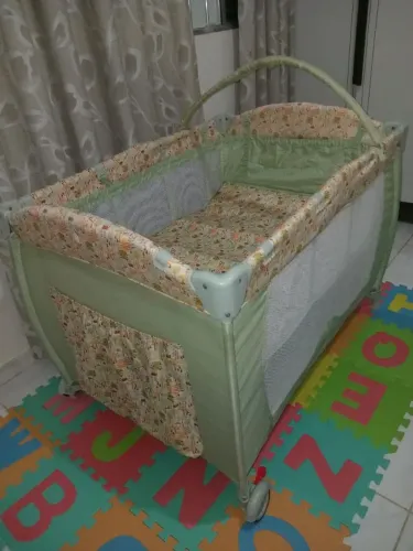 Berço Plus Chiqueirinho Cercado Portátil Desmontável Baby Style