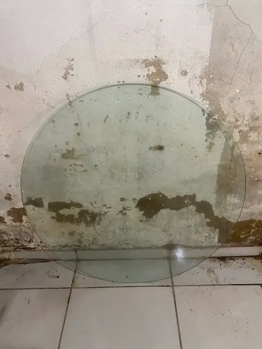 Vidro de mesa