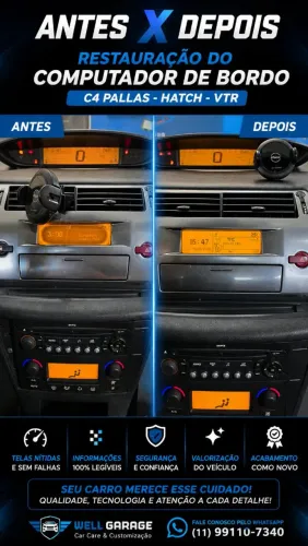 REPARO COMPUTADOR DE BORDO C4 PALLAS HATCH VTR