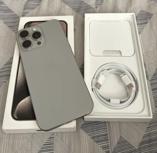 Iphone 15 Pro Max 256GB Completo C/ Nota 