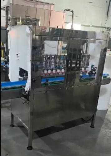 Envasadora Automática 12 bicos Para Liquidos + Rosqueadeira - A Pronta Entrega