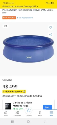 Piscina Mor 2400 l e Filtro