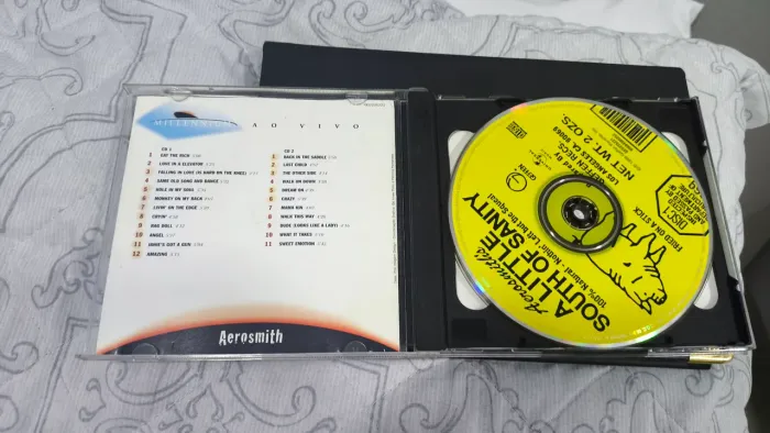 Cd Aerosmith Millennium ao Vivo