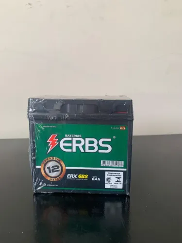 Bateria de moto (ERX 6BS) 12 VOLTS