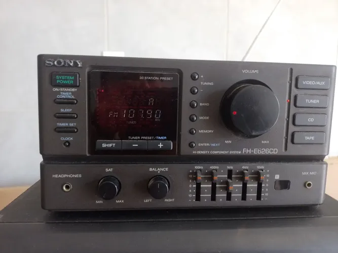 Micro System Sony FH- 626CD Leia
