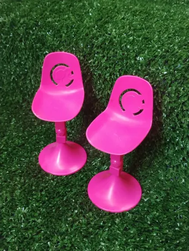 Jogo de cadeiras pink Barbie Mattel