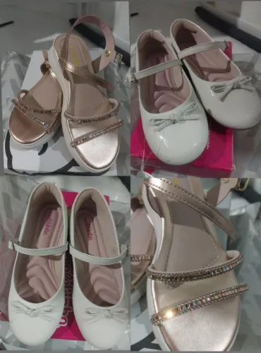 Sapato Molequinha e Sandália N°32