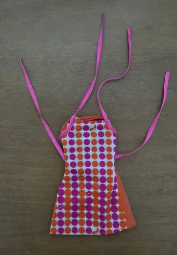 Vestido para boneca (serve em barbie e rainbow high)