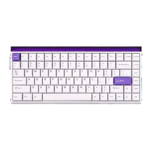 Teclado Magnético Aula Hero 84 HE Com Fio 80% 8000Hz Rapid Trigger RGB - Novo, Lacrado