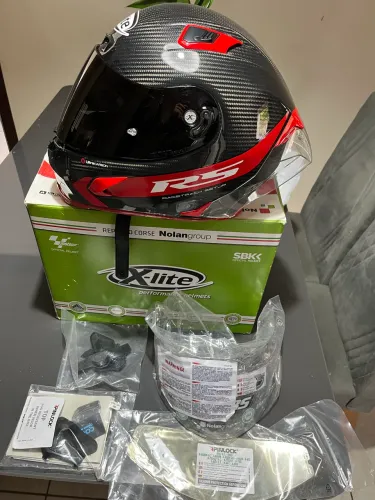 Capacete Nolan x803 RS Carbono 