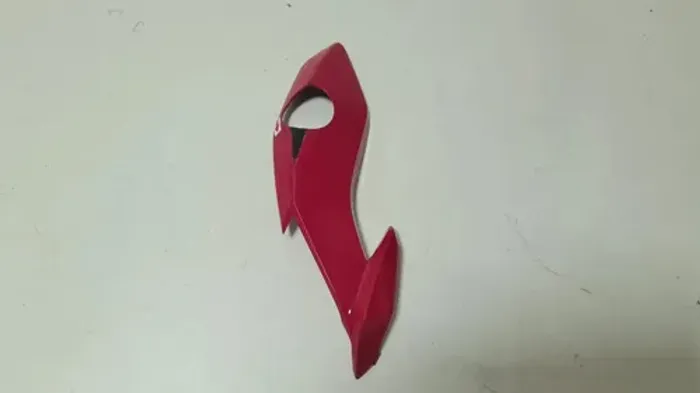 Carenagem Bananinha Esq Honda Cg 160 Fan 22/24 Detalhe 62045 Vermelho