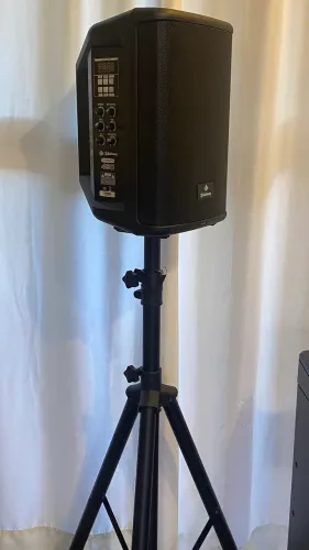Caixa Amplificada 8 Portátil Ativa Bateria Waldman Et-480 120w Rms (11294)