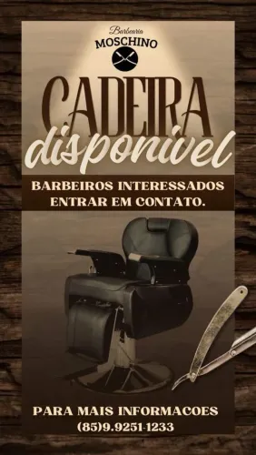 VAGA PARA BARBEIRO NO COCÓ!