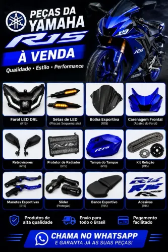 Peças Yamaha R15