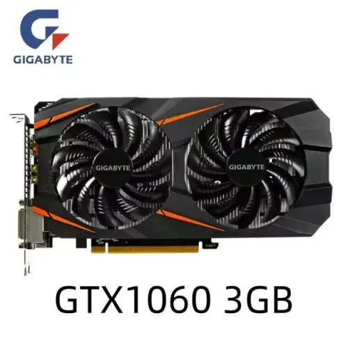 Placa de vídeo Gigabyte GeForce GTX 1060 Windforce OC 3GB