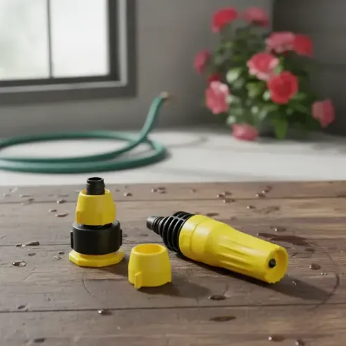 Esguicho Mangueira Jardim Bico Regulável c/ adaptador 1/2-3/4 - Novo a pronta entreg