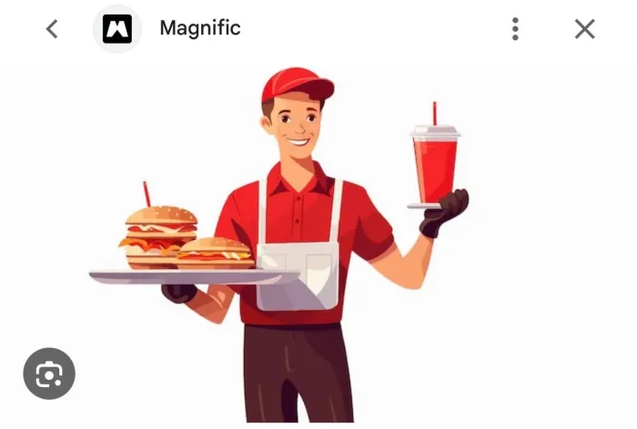 Atendente pra salão de pizzaria