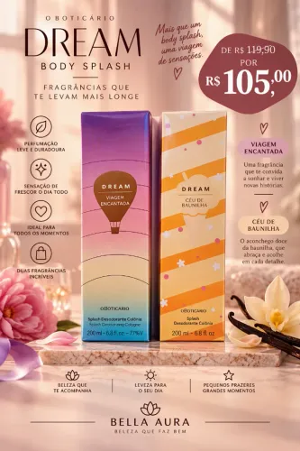 Body Splash Dream 200ml - O Boticário