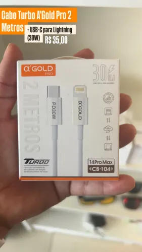 Cabo turbo A?gold 2 metros