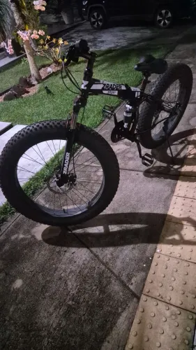 Bicicleta dobrável aro 26 top de linha