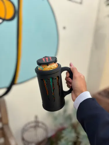 Copo da Monster - Copo+tampa+abridor+chaveiro
