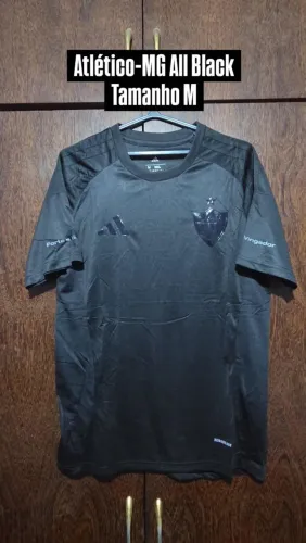 Camisa Atlético 2025 All Black manto da massa