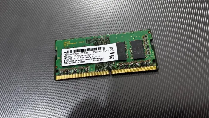 Memoria ram 4gb ddr4 2666 Smart - seminova - testada Notebook ou memoria ram 4g ddr4 2400