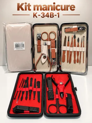 Kit Manicure Completo K-34B-1