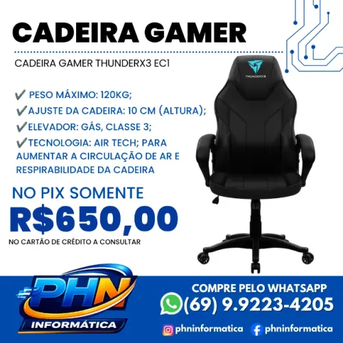 Cadeira Gamer ThunderX3 EC1