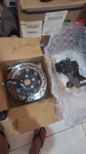 Kit freio a disco traseiro 160