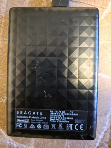 Hd externo seagate 1tb
