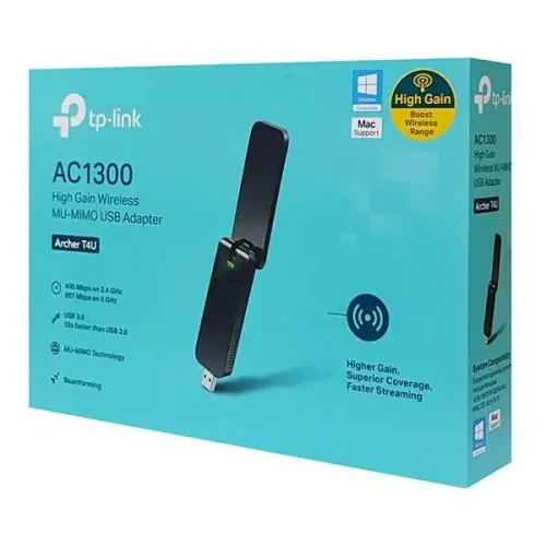 Adaptador AC1300 TP-LINK Wi-fi USB
