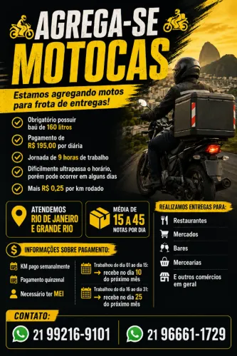 ENTREGADOR MOTOBOY