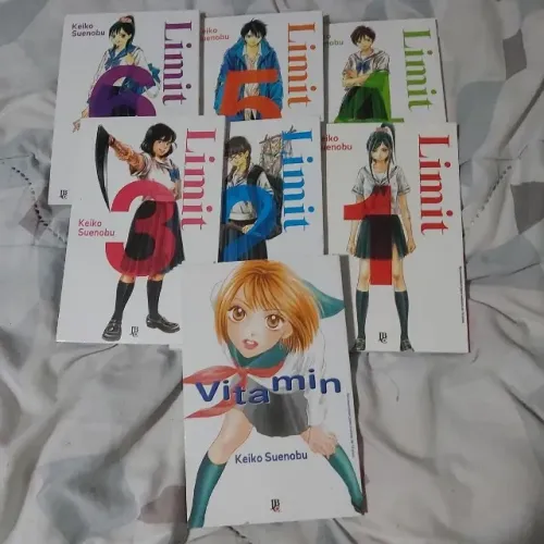 coleção keiko suenobu | mangá limit | mangá vitamin