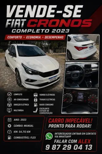 Fiat Cronos Drive 1.3 8V Flex 2023