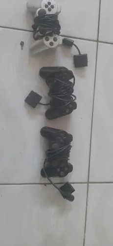 3 Controle playstation pra vender logo