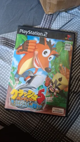 Crash Bandicoot 5: Crash and Cortex no Yabou PS2 (Japonês)