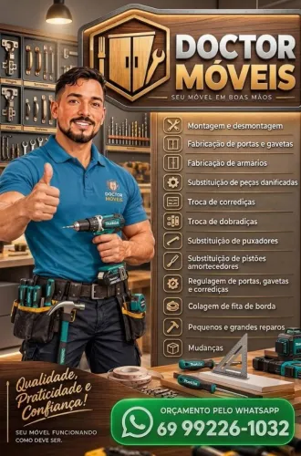 Montagem, Manutenção e Reparos de Móveis Planejados - Doctor Móveis