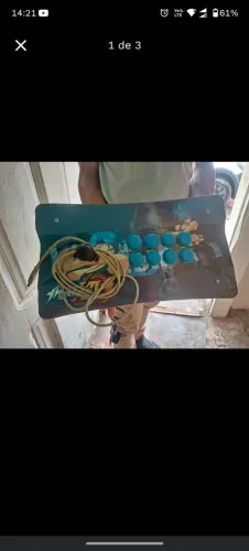 Controle Arcade fliperama