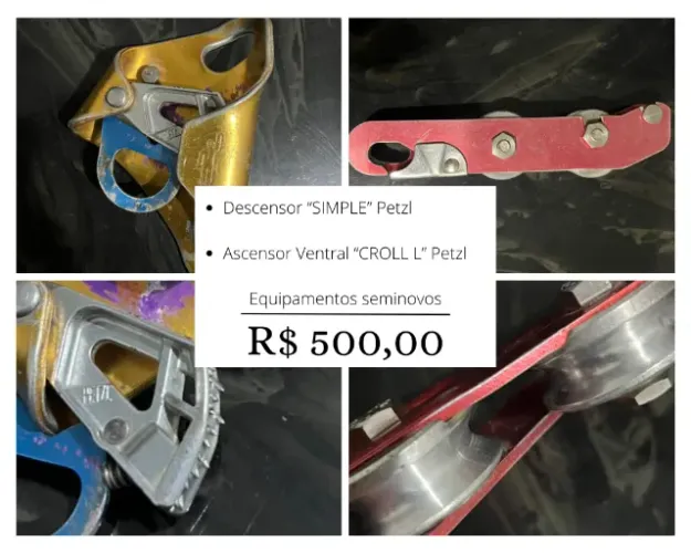 Descensor e ascensor Petzl