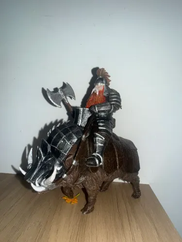 The Hobbit - Senhor dos Anéis - Dain - Pe de Ferro